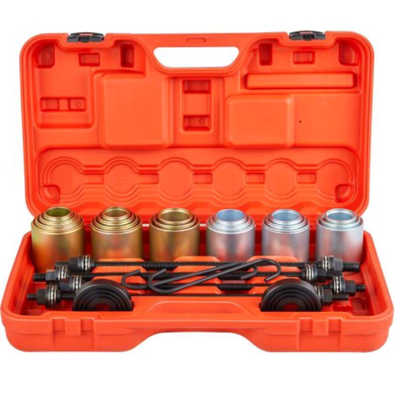 26pcs Professional Bearing Installation Tool Set for Cars, LCV & HGV Engines - Durable Steel Sleeve Kit for Easy Removal and Insertion